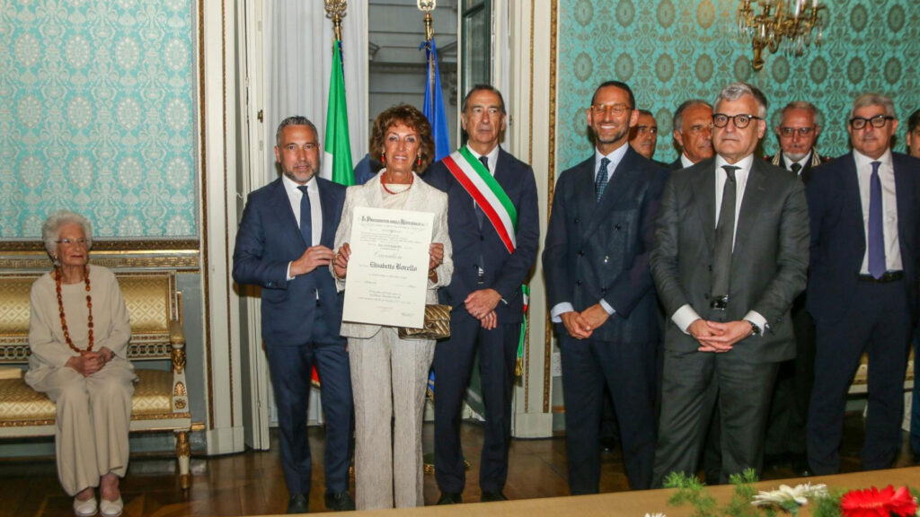 Elisabetta Borello Cavaliere della Repubblica Italiana